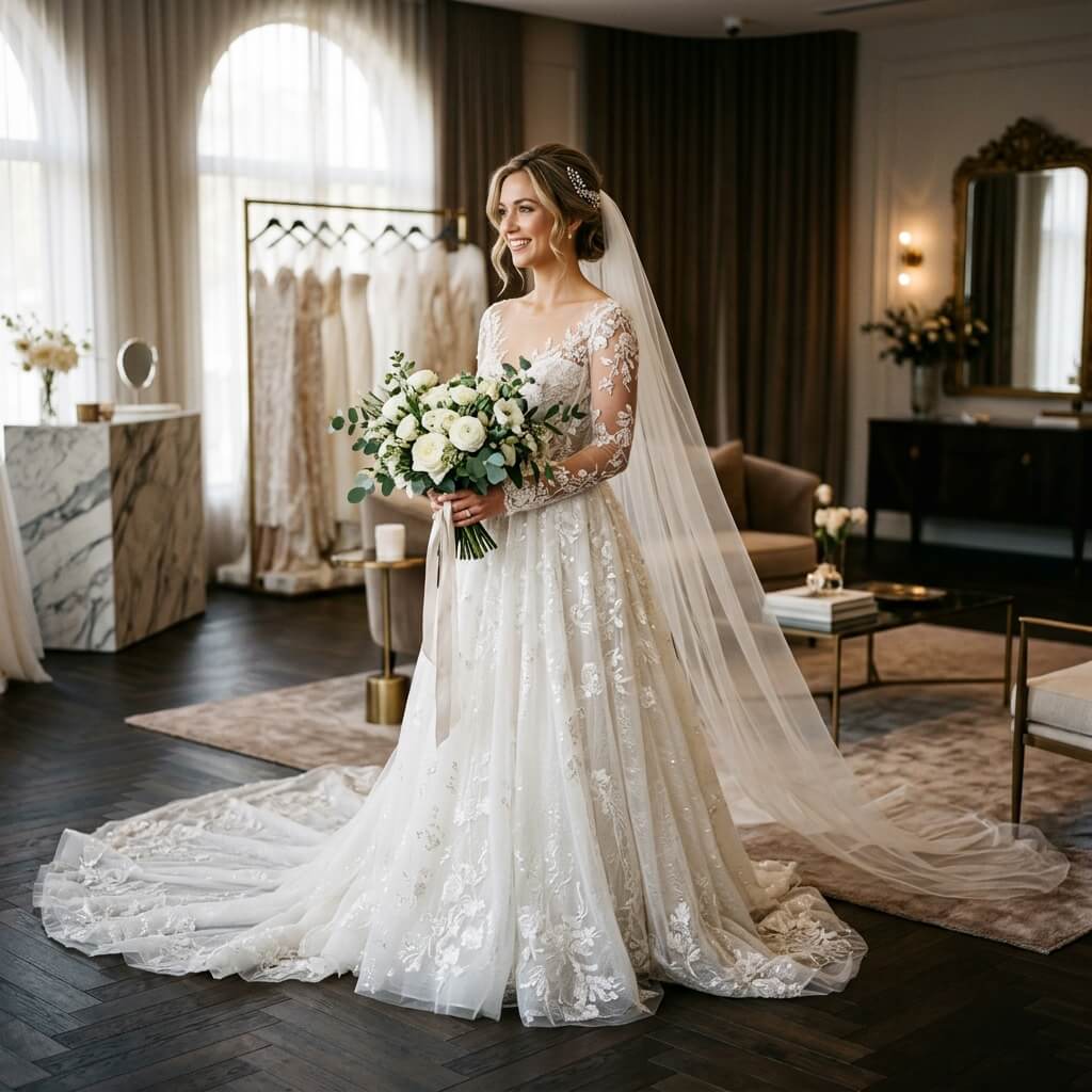 How to Visualize Custom Bridal Dresses with AI Before Buying