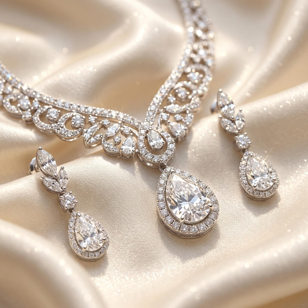 Virtual Jewelry Try-On: Test Necklaces and Earrings with Your Wedding Dress
