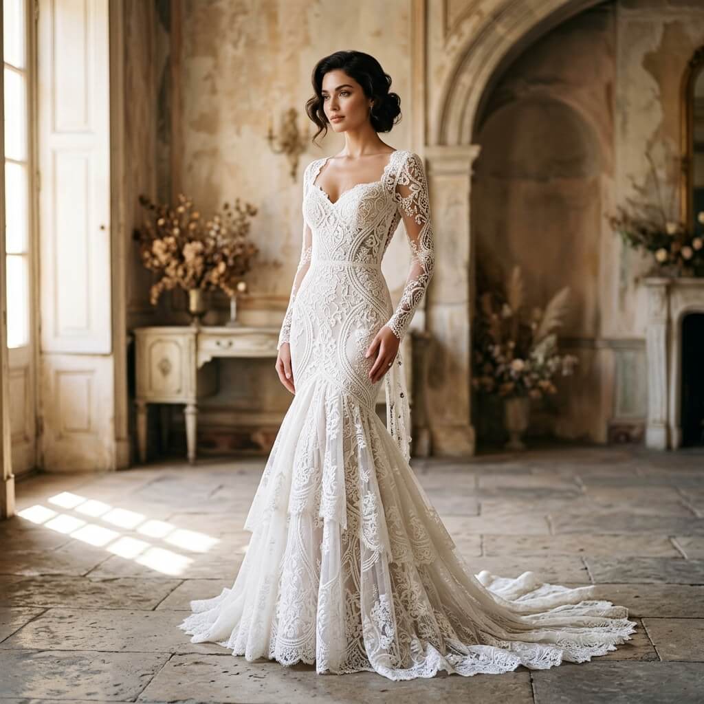 Lace Mermaid Dress