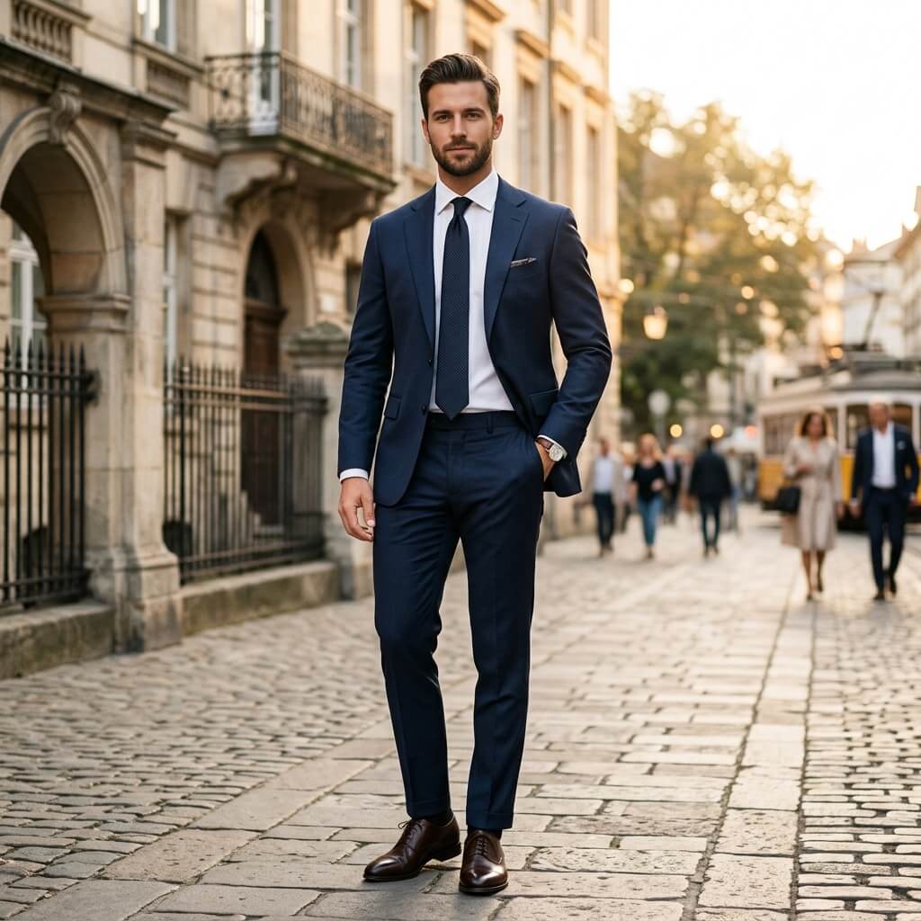Classic Navy Suit