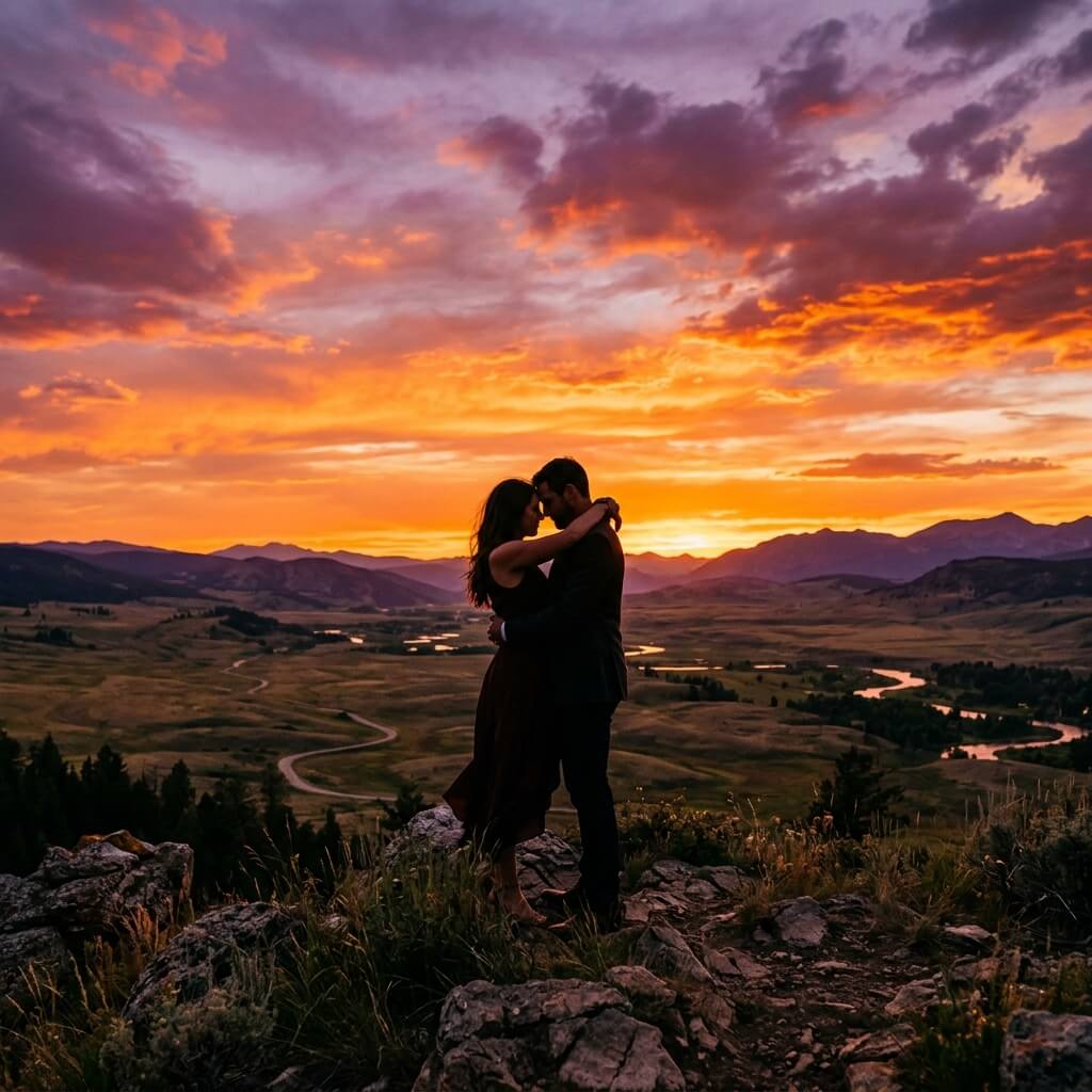 Silhouette Sunset